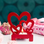 подсвечник сердца