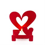 металлический подсвечник