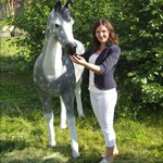 Садовая фигура Конь Садовая фигура Конь