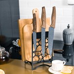 подставка с магнитным держателем ножей