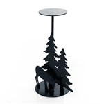 металлический подсвечник