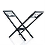 дровница металлическая