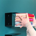 настенные полки из металла