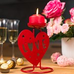 настольный металлический подсвечник