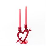 подсвечник на день влюбленных