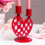 подсвечник Сердце