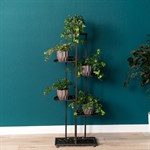 подставка напольная для растений 401-027 цв.коричневый