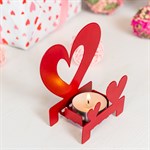 подсвечник с элементами лазерной резки