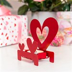 подсвечник на день влюбленных