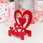 подсвечник на день влюбленных