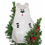 Колпак декоративный Белый медведь фото Колпак декоративный Белый медведь фото