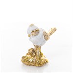 птичка U08952-GW цв.золотой с белым
