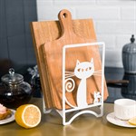 подставка с кошкой