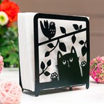 металлическая салфетница металлическая салфетница