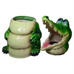 Урна из стеклопластика Крокодил