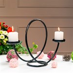 металлический подсвечник в подарок