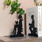 металлические ограничители для книг