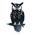 металлическая фигура филин 801-153
