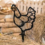 декор для сада из металла