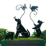 металлический декор для сада металлический декор для сада