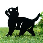 металлические фигуры черный кот