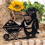 крот металлический для сада крот металлический для сада