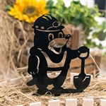 крот из металла для сада