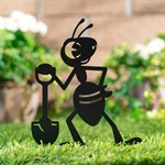 металлический садовый декор