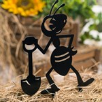 металлическая садовая фигура