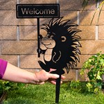 металлический садовый декор