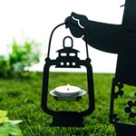 с подсвечником-лампой