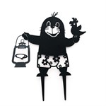 металлический садовый декор