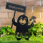 металлический декор для сада