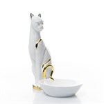 подставка для украшений кошка