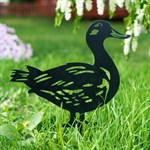 металлическая фигура для декора в саду