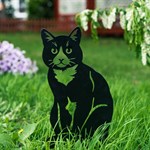 металлическая фигура для декора в саду