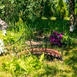 мостик с фонарями