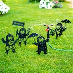 металлический декор для сада