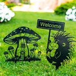 черный металлический декор