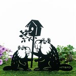 бобры в саду