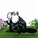 бобёр в саду