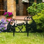 бобры в саду