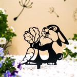 зайка с морковкой