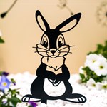 зайка из металла