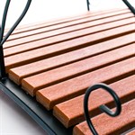 из металла и ДПК