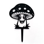 гриб в саду