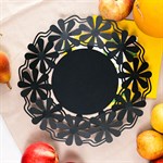 фруктовница 304-005 цв.черный