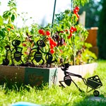 металлический декор для сада