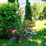 металлическая шпалера высотой 133 см