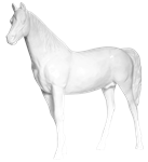 конь U07494-W цв.белый